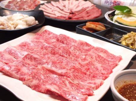 [Tsuhashi]一家受歡迎的烤肉餐廳“Arirang”一家餐廳，您可以根據您的預算品嚐正宗的烤肉！