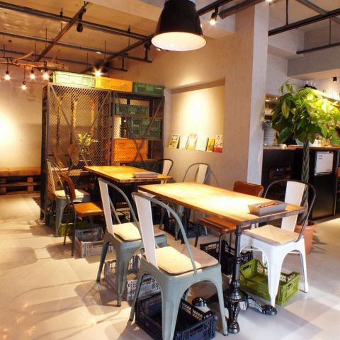 [8 minutes walk from Shibuya Station] Our shop has a stylish and relaxing atmosphere.Please feel free to contact us for table seats.It is recommended for various occasions such as banquets, girls' parties, joint parties, etc. ♪ We are waiting for you to visit WE ARE THE FARM!