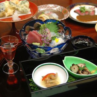 ○会席料理○素材を活かした旬の味をご堪能