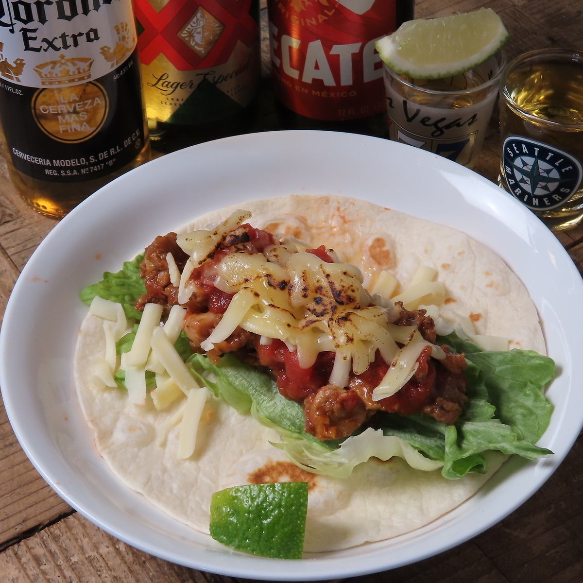 当店自慢のメキシカン料理をご賞味くださいませ！