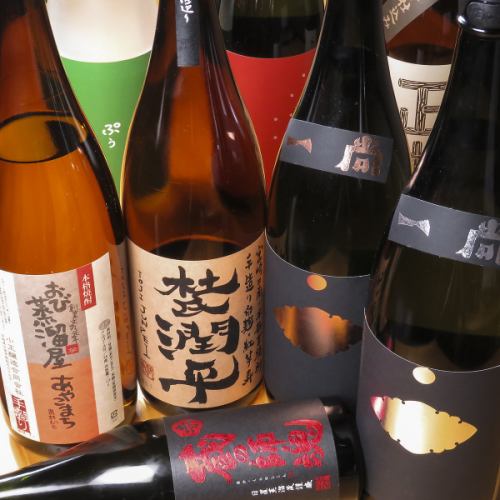 焼酎や日本酒のラインナップが豊富◎