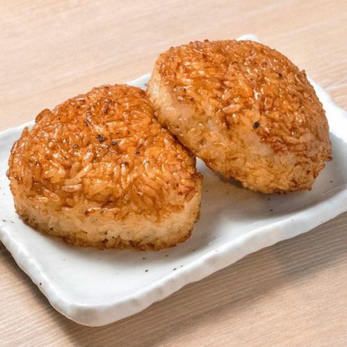 Grilled rice ball (2 pieces)