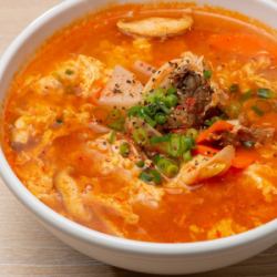 Spicy Kalbi Soup