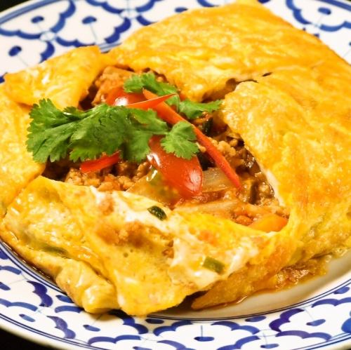 Thai style omelet