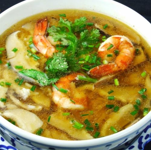Thai-style shrimp porridge