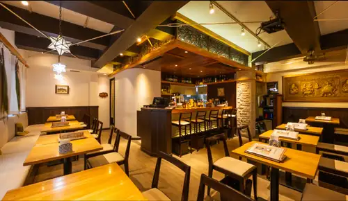 スタイリッシュな店内◎