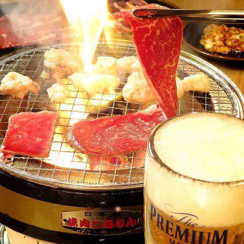 七輪で焼く楽しさもこだわりの一つ。炭焼きでしか出せないジューシーさ。特別な時間にピッタリ。