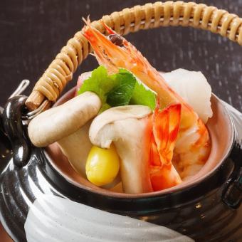 『2025年秋・漁師の里コース』鮨、松茸の土瓶蒸し、太刀魚の天ぷら等[全8品] ※写真はイメージ