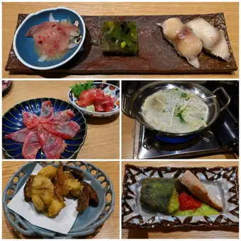 【お料理のみコース】桃太郎フィッシュ三昧コース 6000円(税込)