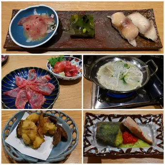 【お料理のみコース】桃太郎フィッシュ三昧コース 6000円(税込)