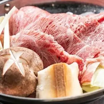 【仅餐食套餐】宫崎牛肉寿喜烧套餐：8000日元（含税）