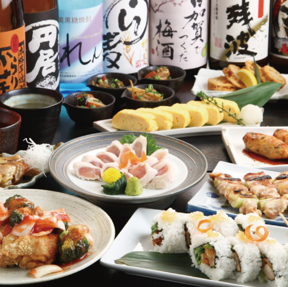 各種ご宴会向けに3種類の飲放付きコースをご用意しております◎
