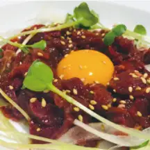 馬肉のユッケ