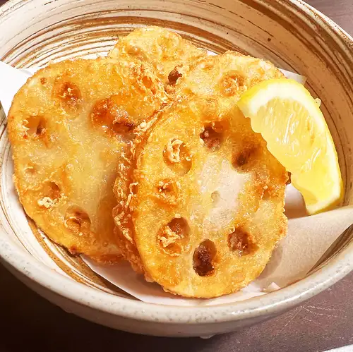 蓮根はさみ揚げ