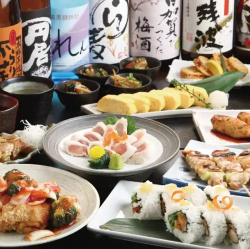シーンやご予算に合わせて選べる！2時間飲み放題付きの各種宴会コース 4,000円（税込）～