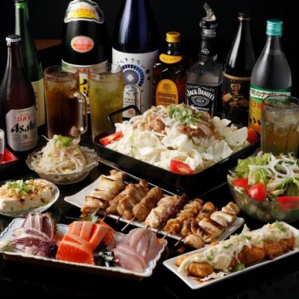 【お席150分制！120分LOの飲み放題付き♪生ビールも可！】鉄板焼き☆6500円⇒6000円コース☆