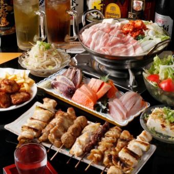 【お席150分制！120分LOの飲み放題付き♪生ビールも可！】チゲ鍋☆6500円⇒6000円コース☆