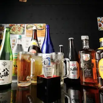 【2時間飲み放題付き】とりあえず飲み放題や二次会利用等にもおすすめ!☆飲み放題のみコース☆
