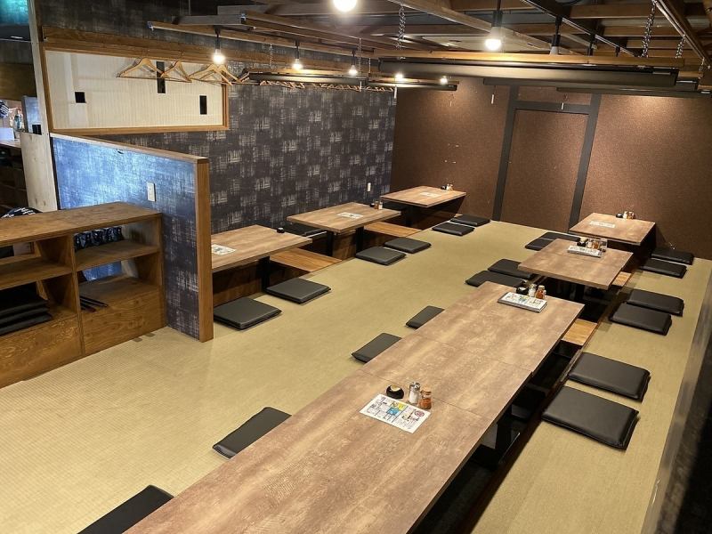 【ご宴会にピッタリ！お座敷★】40名まで利用可能なお座敷がございます♪加熱式たばこOK！