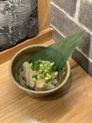 《珍味》くらげポン酢