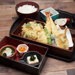 Luxury tempura dinner