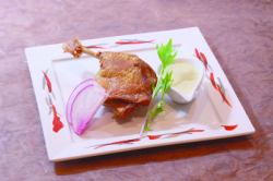 Duck Confit Sansho Sauce