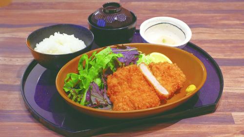 Okinawa pork loin cutlet set