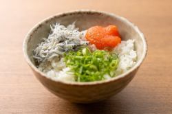 明太しらすごはん