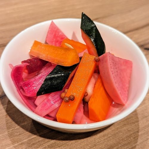 自家製ピクルス