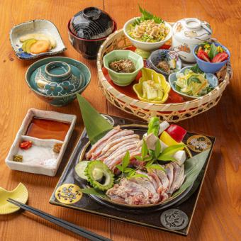 からだよろこぶヘルシーランチ(炭火焼き地鶏は付いてません)