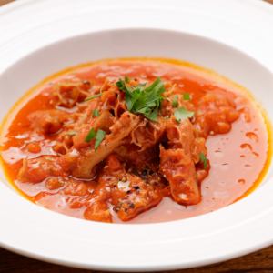 トリッパのトマト煮込み