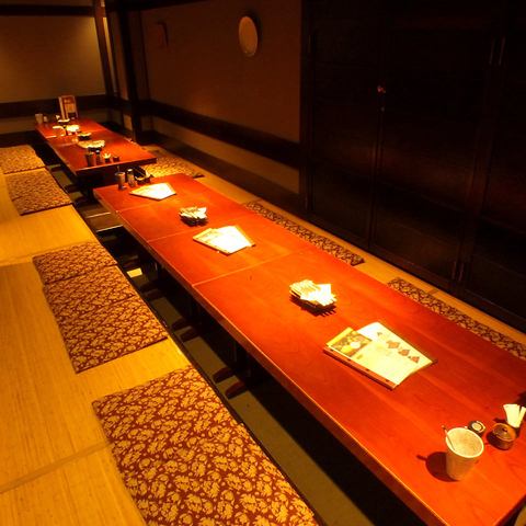 周りを気にせずプライベート空間でワイワイ楽しい宴会を♪