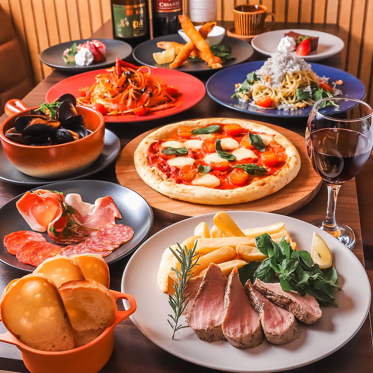 季節食材を使ったシェフこだわりの料理と落ち着いた雰囲気をご堪能ください☆
