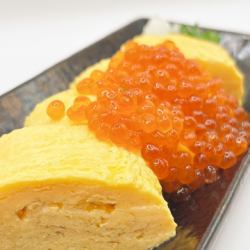 こぼれいくらのだし巻き卵