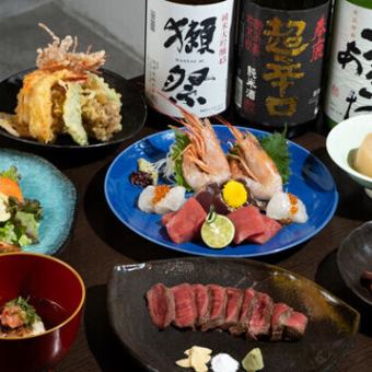 日本酒5種やハイボールががついた飲み放題2時間飲み放題が1650円(税込)！