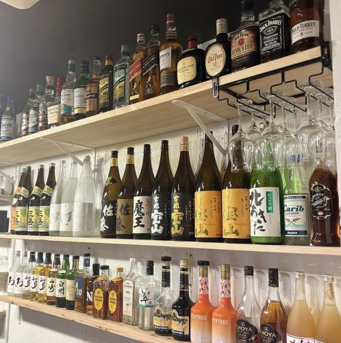 ◆お酒のセレクションが豊富