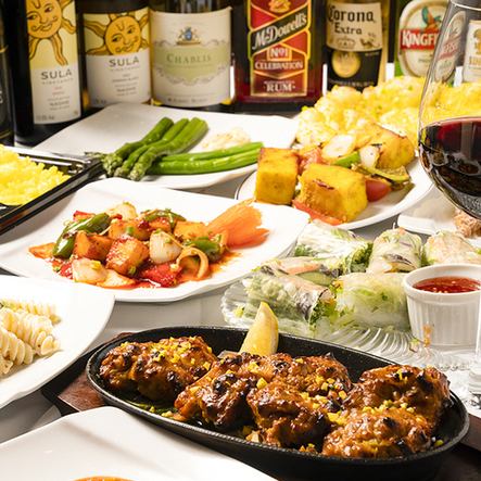 厳選スパイス×食材のお酒に合う本格インド料理!宴会利用に是非♪