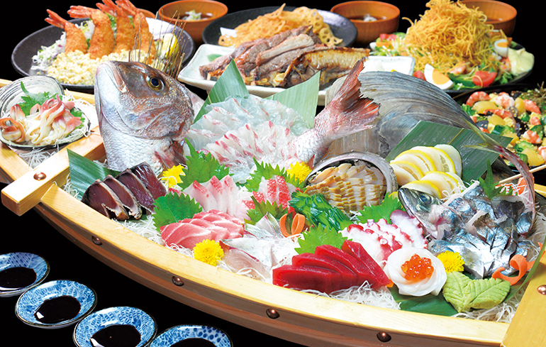 2026年新年会【豪華舟盛りコース 】 | マルサ水産 名古屋本店