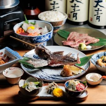 【ご予約限定】江の島地魚と湘南牛の満喫コース