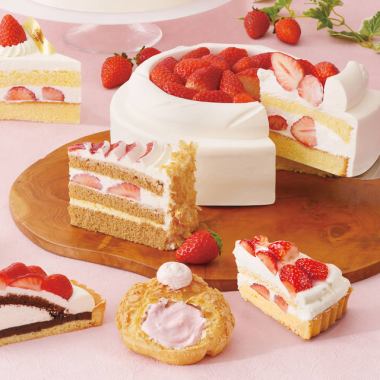 【数多くのスイーツも取り揃えてます】定番のケーキやパンケーキはもちろん軽食メニューも◎