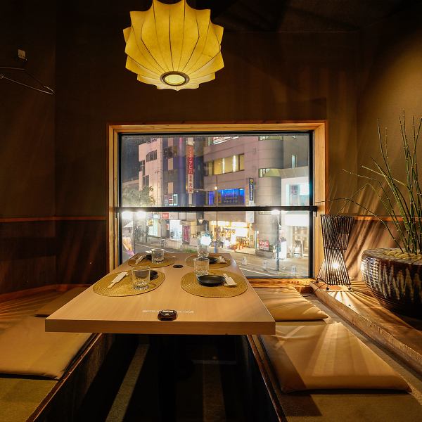 《NEWOPEN》We have a number of private rooms where you can relax and unwind... ♪ Great for private occasions such as small drinking parties, girls' nights out, and birthday parties ☆ We have 2 types of private rooms: table seats and tatami mat seats. We can accommodate a variety of occasions.