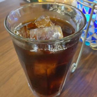開業前、アイスコーヒ