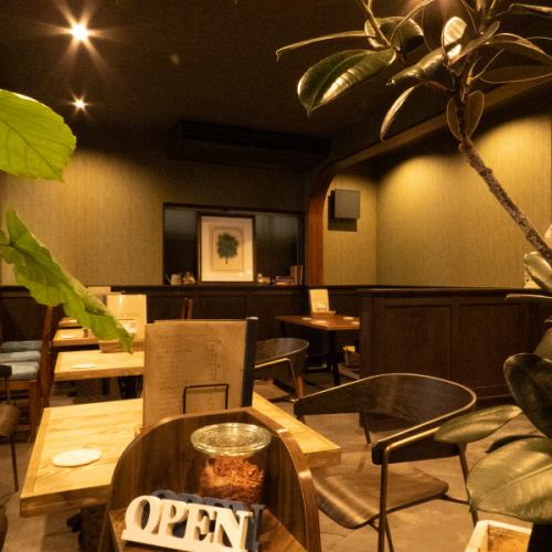 おしゃれな店内で写真映え
