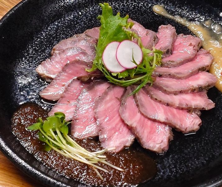 3時間火入れのローストビーフ