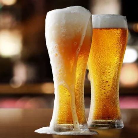 A wide selection of alcoholic beverages