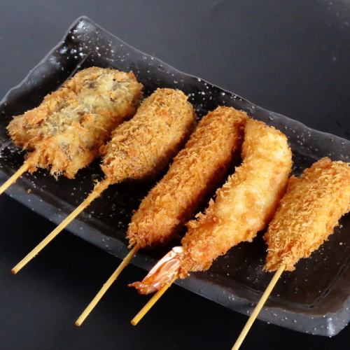 【串焼】串カツおまかせ盛(5本)/バケツ(8本)