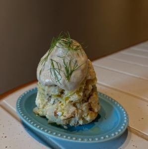アンチョビマヨのポテトサラダ