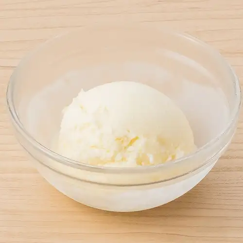 バニラアイス