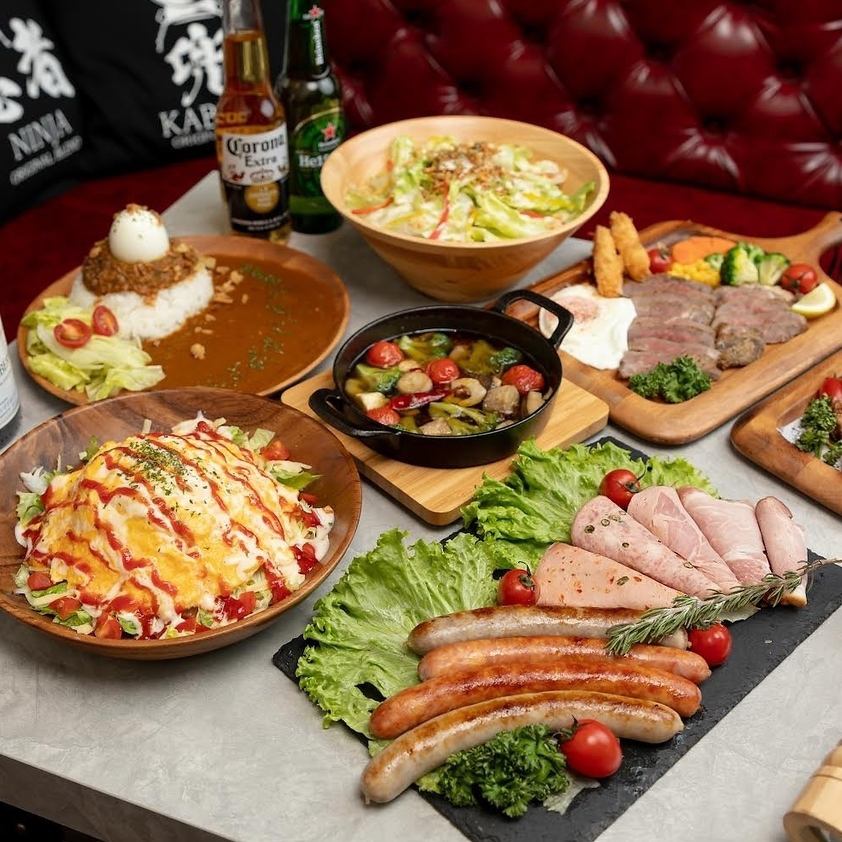 Enjoy your time with delicious food and plenty of alcohol that will spark conversation☆