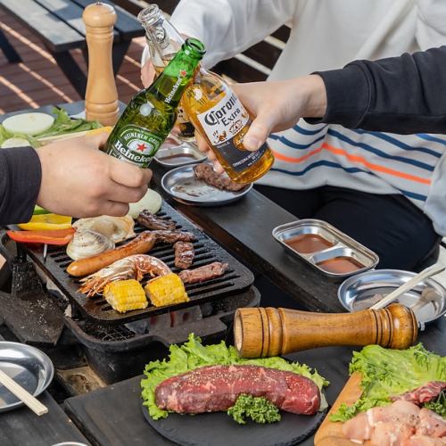 手ぶらでBBQが楽しめる